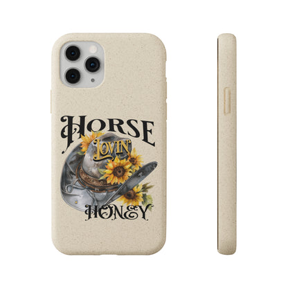 Horse Lovin' Honey Biodegradable Cases