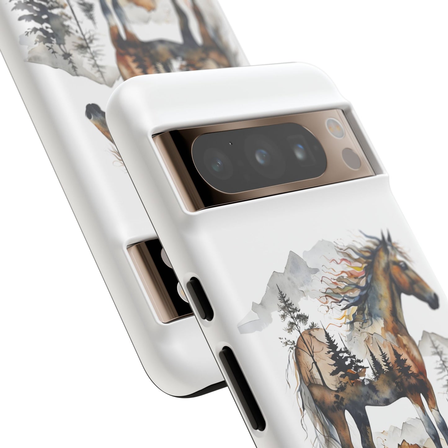 Rustic Mountain Horse Google Pixel Tough Cases