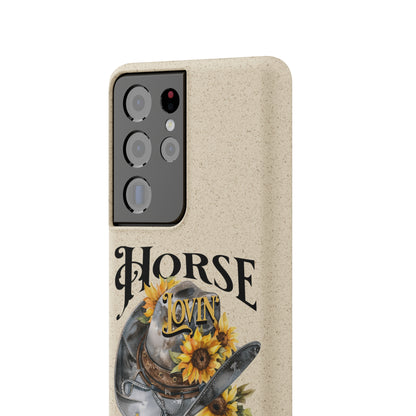 Horse Lovin' Honey Biodegradable Cases