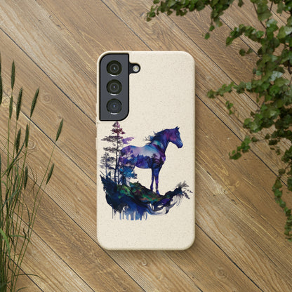 Indigo Mountain Horse Biodegradable Cases