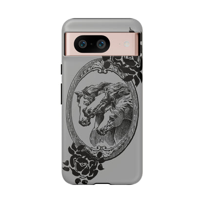Cameo of Horses Google Pixel Tough Cases