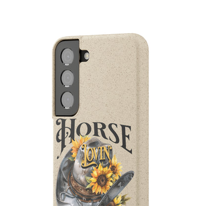 Horse Lovin' Honey Biodegradable Cases