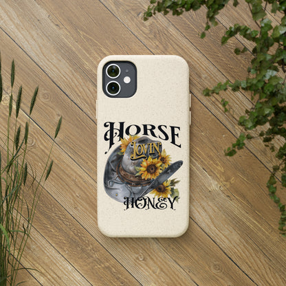 Horse Lovin' Honey Biodegradable Cases