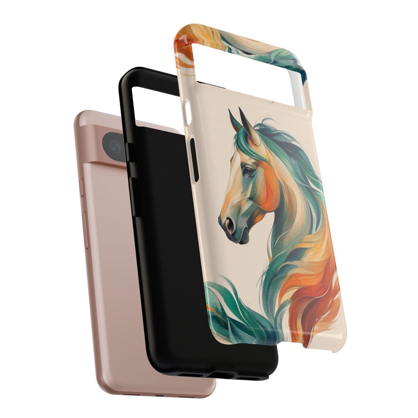 Fire And Ice Google Pixel Tough Cases