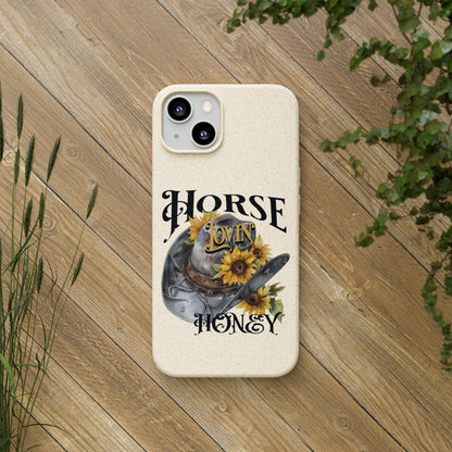 Horse Lovin' Honey Biodegradable Cases