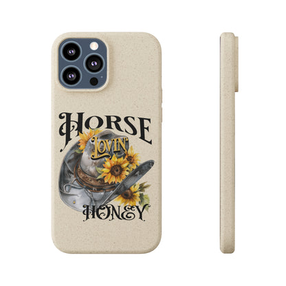 Horse Lovin' Honey Biodegradable Cases