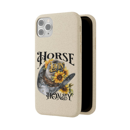 Horse Lovin' Honey Biodegradable Cases