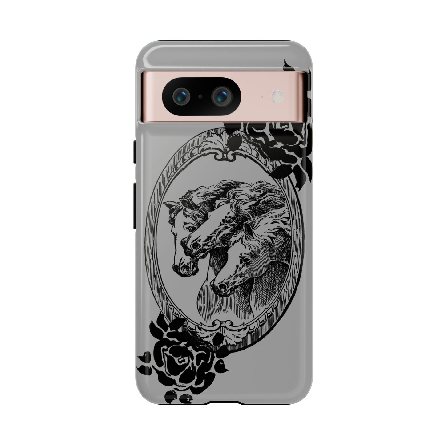 Cameo of Horses Google Pixel Tough Cases