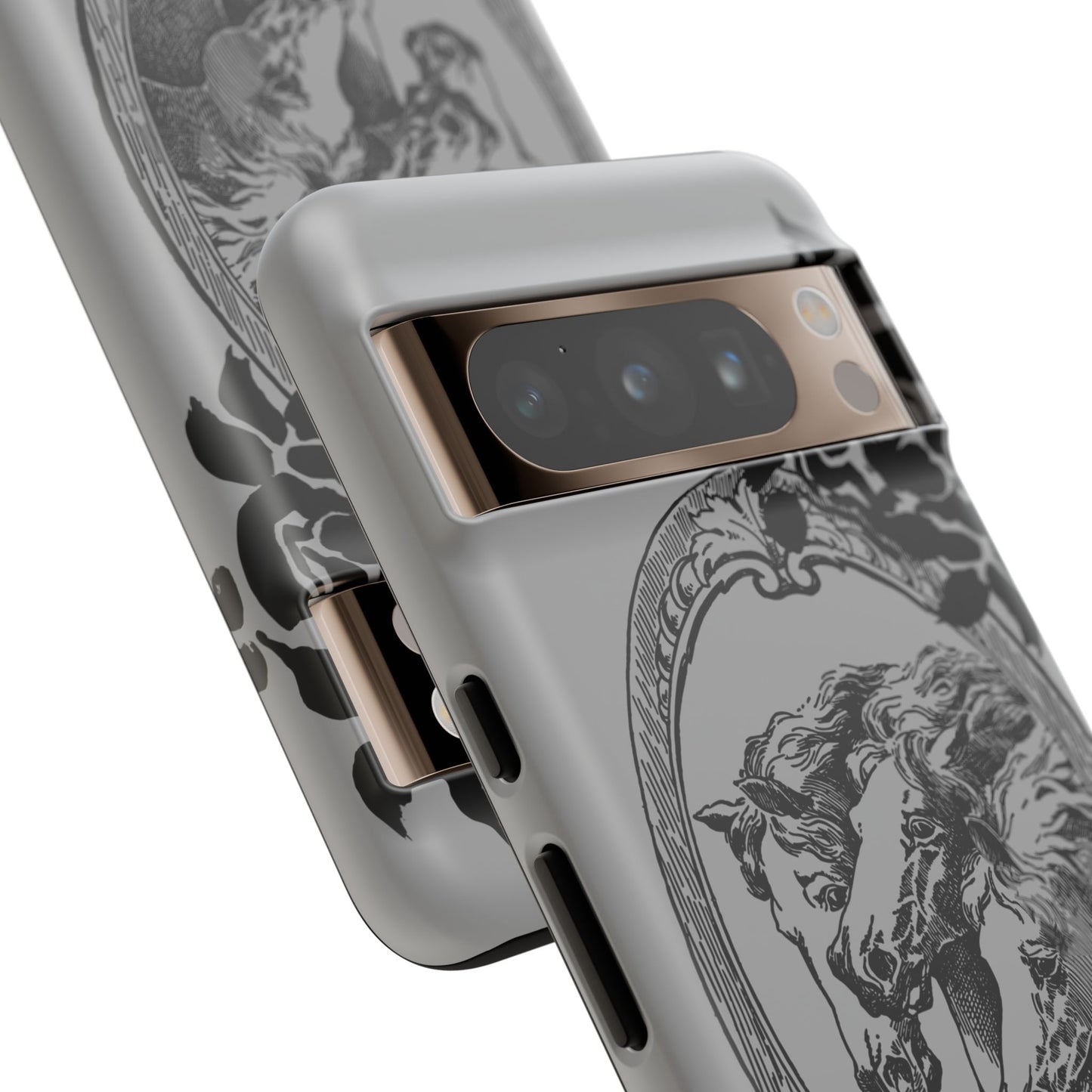 Cameo of Horses Google Pixel Tough Cases