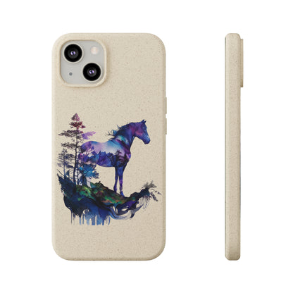 Indigo Mountain Horse Biodegradable Cases