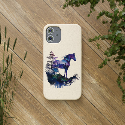 Indigo Mountain Horse Biodegradable Cases