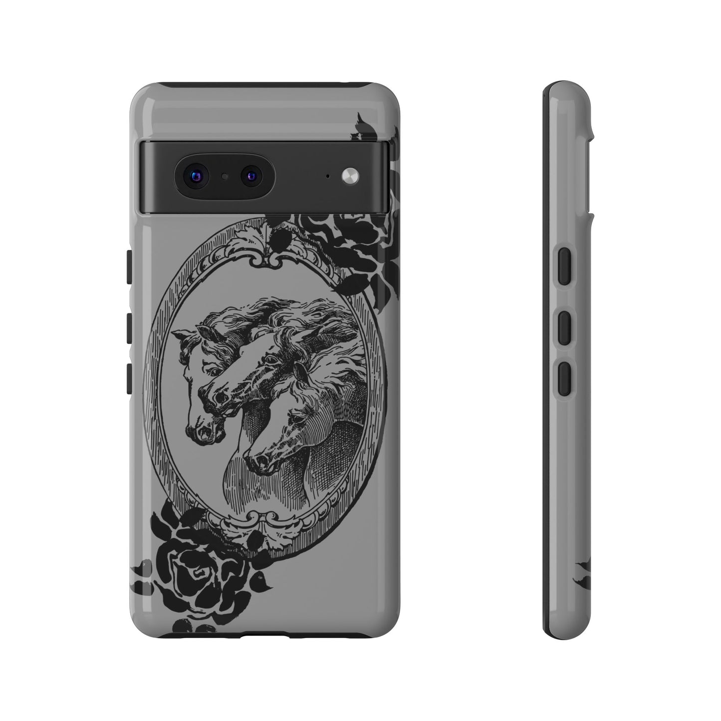 Cameo of Horses Google Pixel Tough Cases