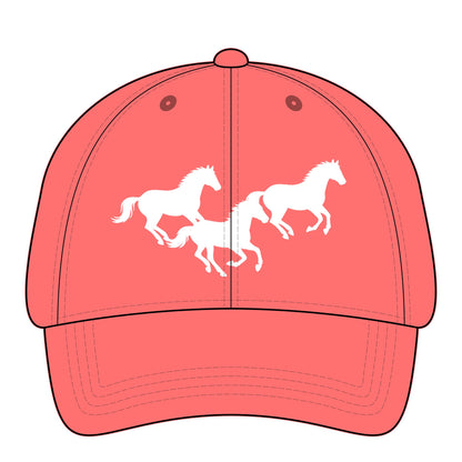 Embroidered Pony Tail Cap with Fashion Undervisor