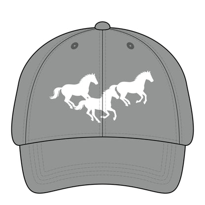 Embroidered Pony Tail Cap with Fashion Undervisor