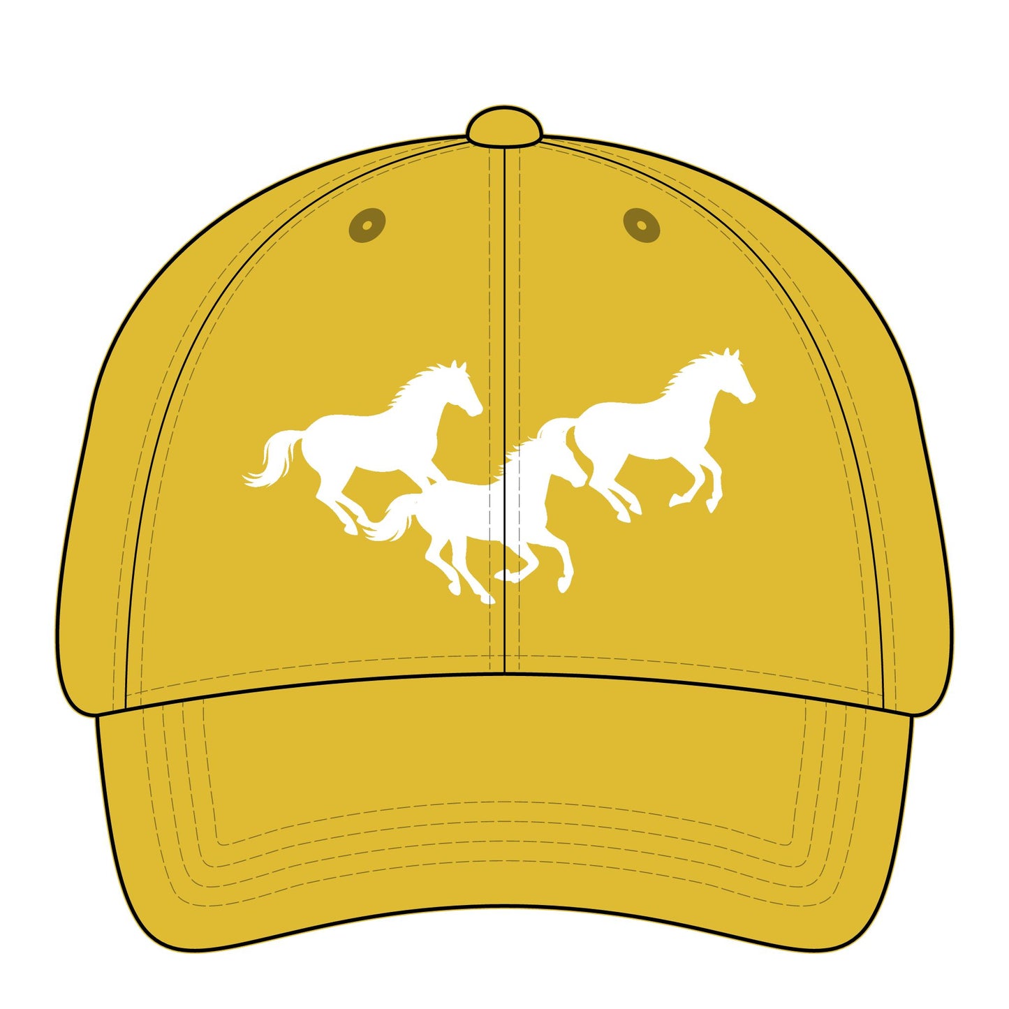 Embroidered Pony Tail Cap with Fashion Undervisor