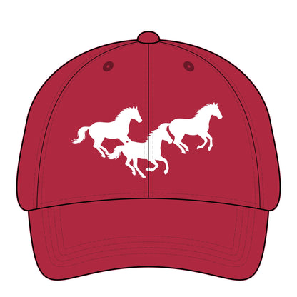 Embroidered Pony Tail Cap with Fashion Undervisor