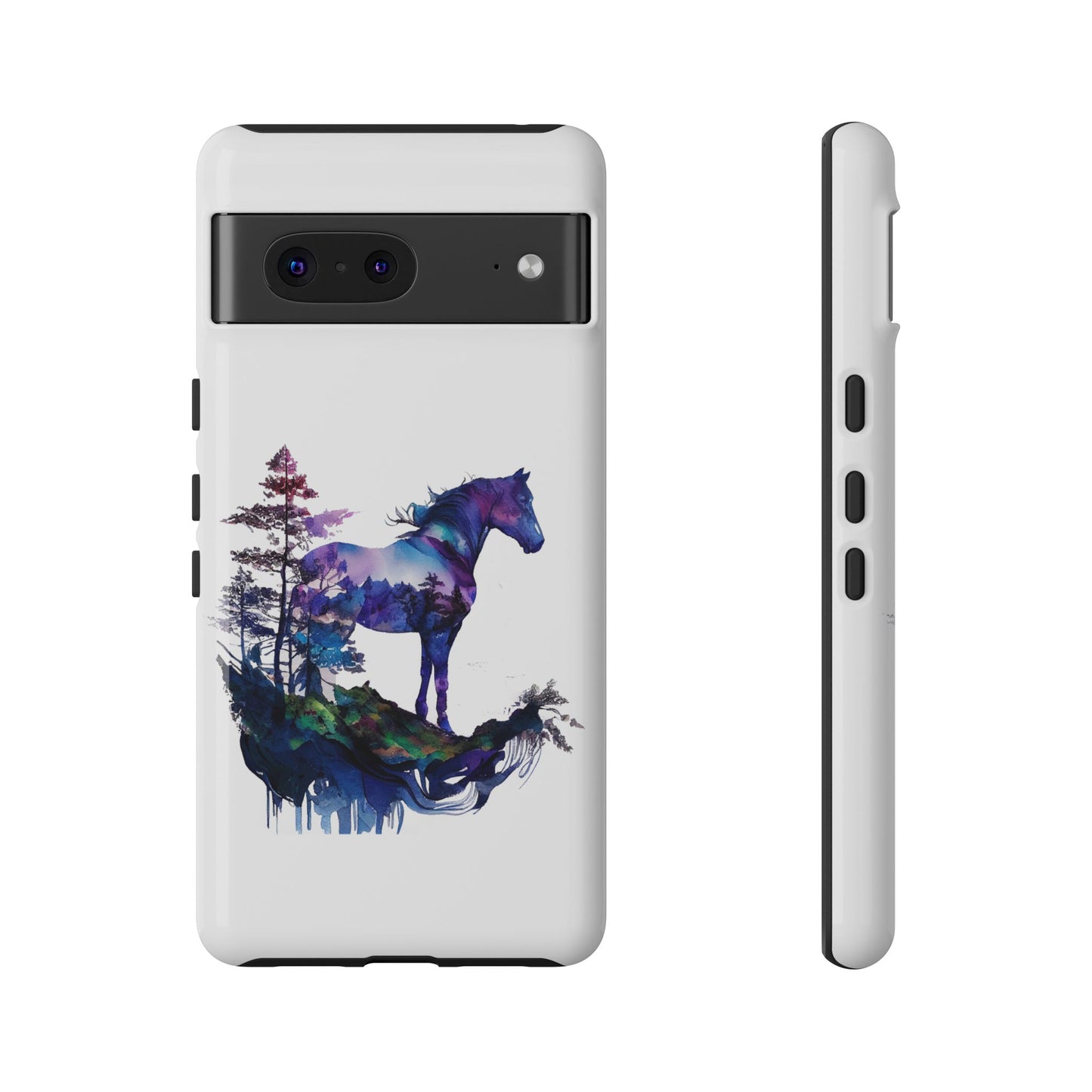 Indigo Mountain Horse Google Pixel Tough Case