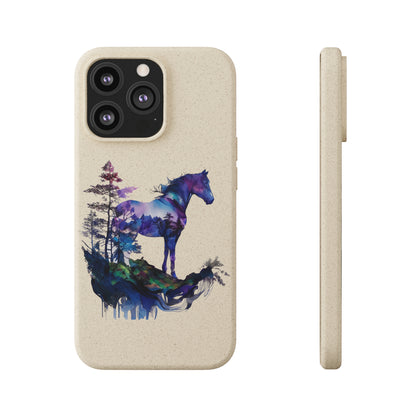 Indigo Mountain Horse Biodegradable Cases