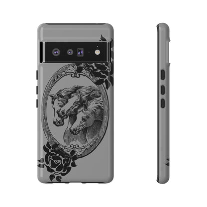 Cameo of Horses Google Pixel Tough Cases