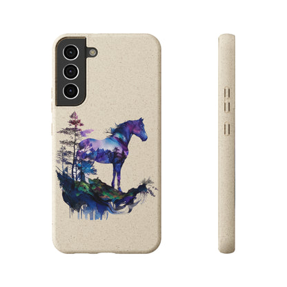 Indigo Mountain Horse Biodegradable Cases