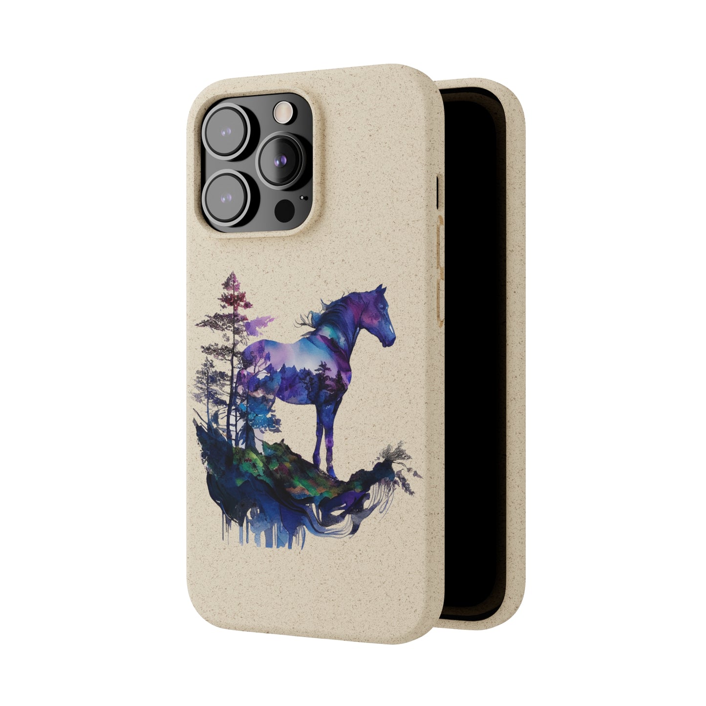 Indigo Mountain Horse Biodegradable Cases