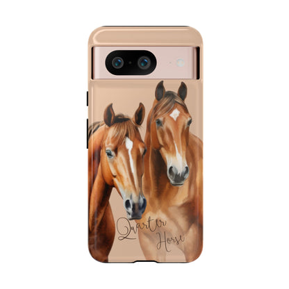 Horse Breeds - Quarter Horse Google Pixel Tough Cases