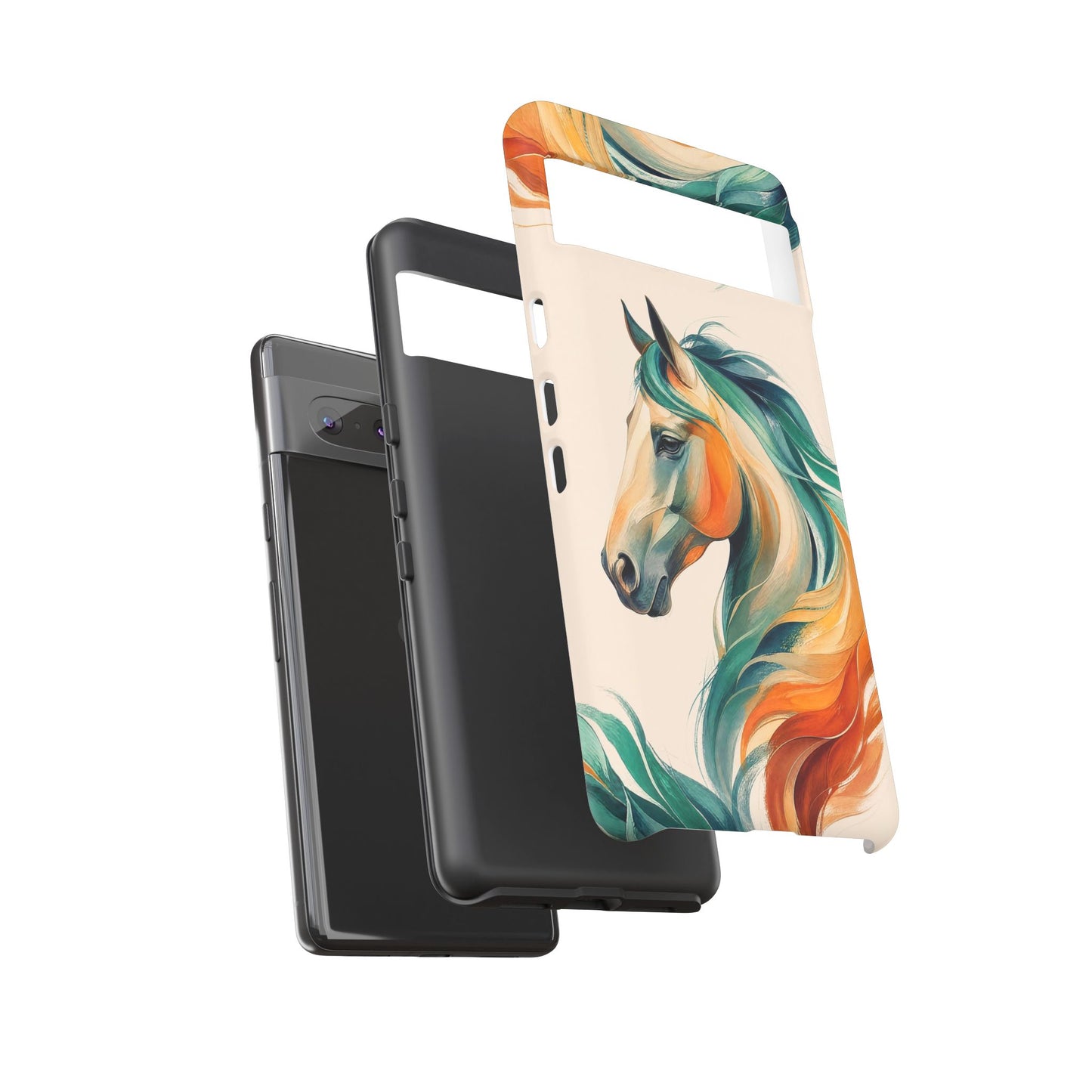 Fire And Ice Google Pixel Tough Cases