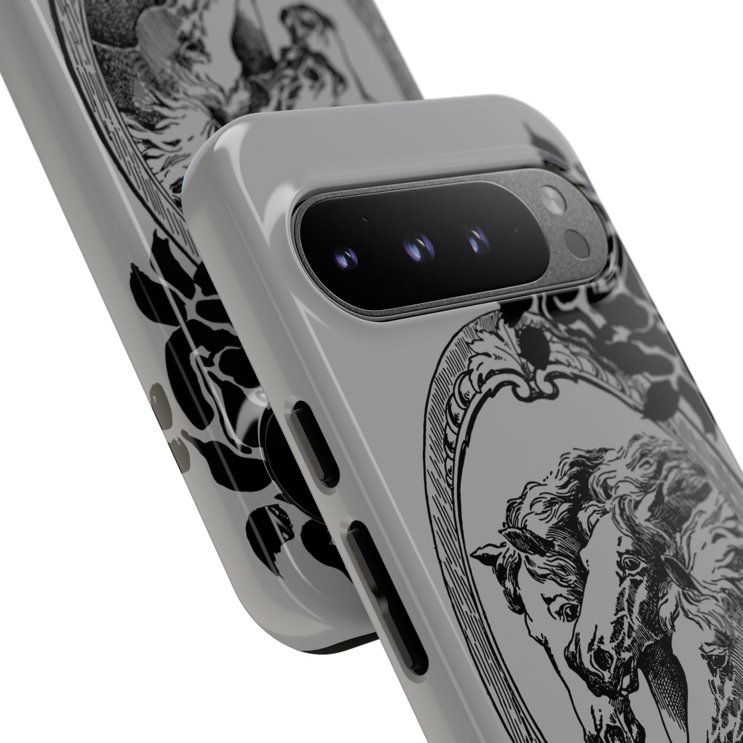 Cameo of Horses Google Pixel Tough Cases