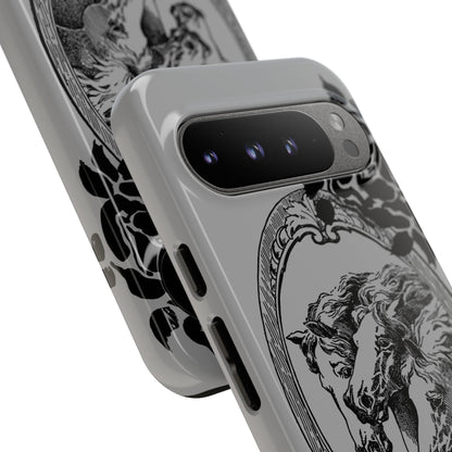 Cameo of Horses Google Pixel Tough Cases