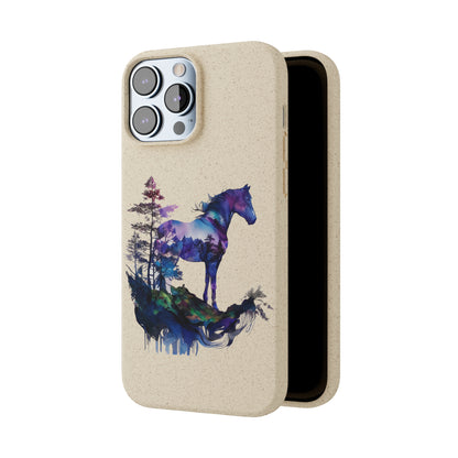 Indigo Mountain Horse Biodegradable Cases