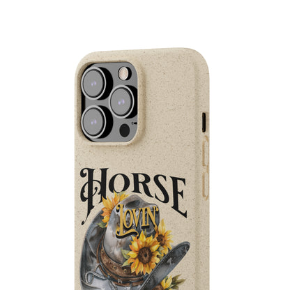 Horse Lovin' Honey Biodegradable Cases