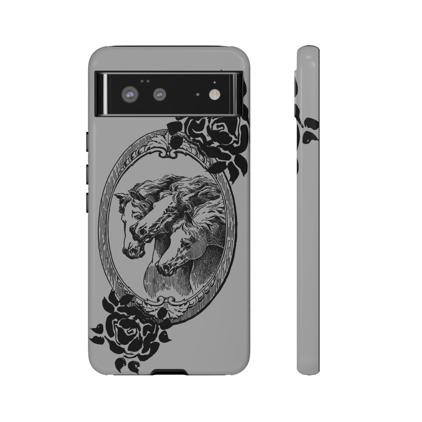 Cameo of Horses Google Pixel Tough Cases