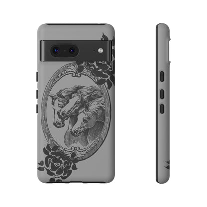 Cameo of Horses Google Pixel Tough Cases
