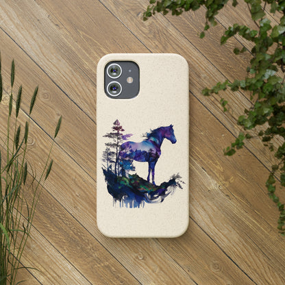 Indigo Mountain Horse Biodegradable Cases