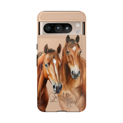 Horse Breeds - Quarter Horse Google Pixel Tough Cases