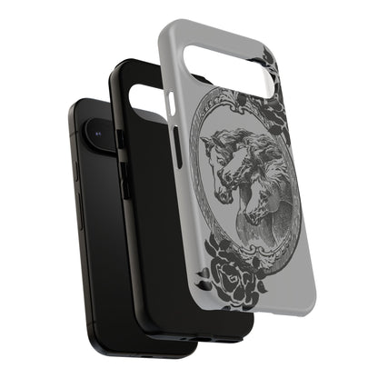 Cameo of Horses Google Pixel Tough Cases