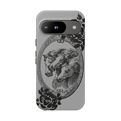Cameo of Horses Google Pixel Tough Cases