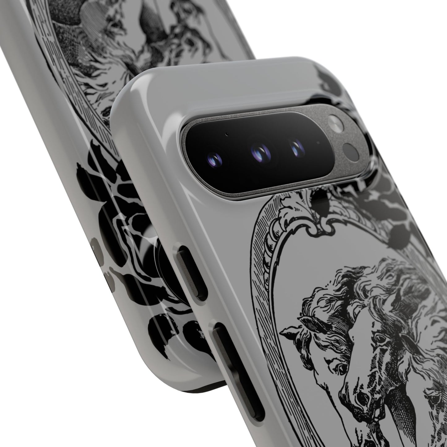 Cameo of Horses Google Pixel Tough Cases