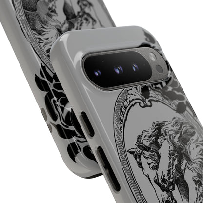 Cameo of Horses Google Pixel Tough Cases