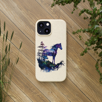 Indigo Mountain Horse Biodegradable Cases