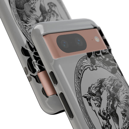 Cameo of Horses Google Pixel Tough Cases