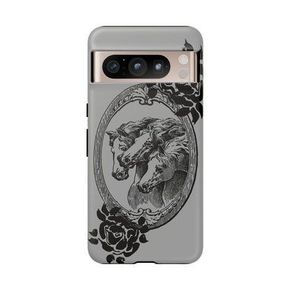 Cameo of Horses Google Pixel Tough Cases
