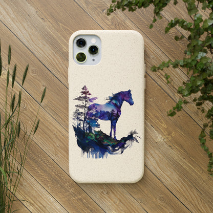 Indigo Mountain Horse Biodegradable Cases