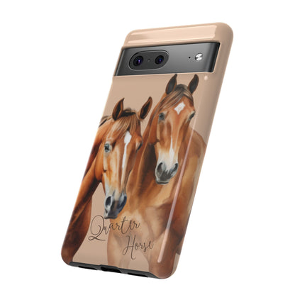 Horse Breeds - Quarter Horse Google Pixel Tough Cases