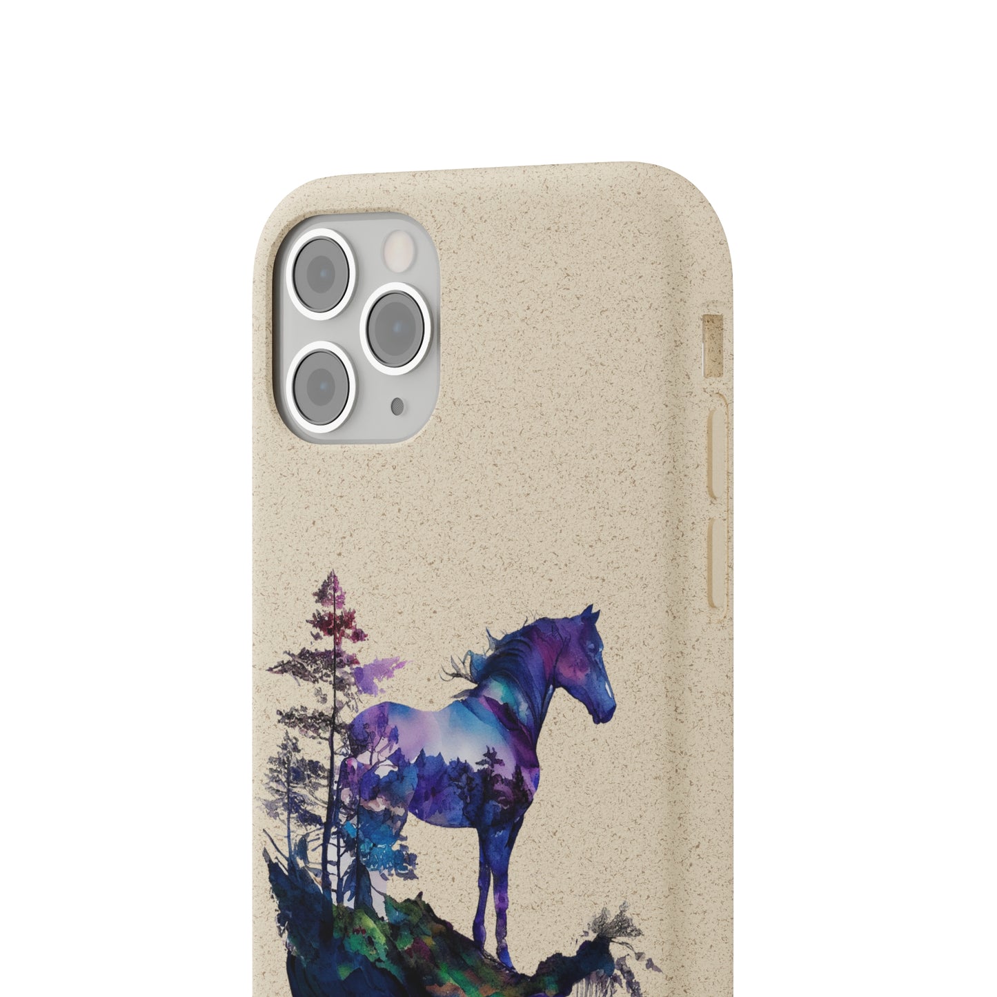 Indigo Mountain Horse Biodegradable Cases