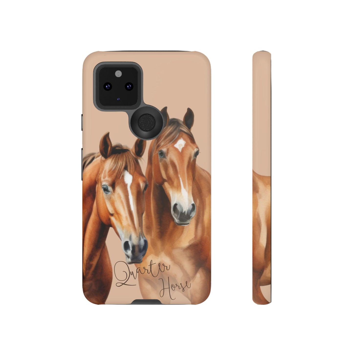 Horse Breeds - Quarter Horse Google Pixel Tough Cases