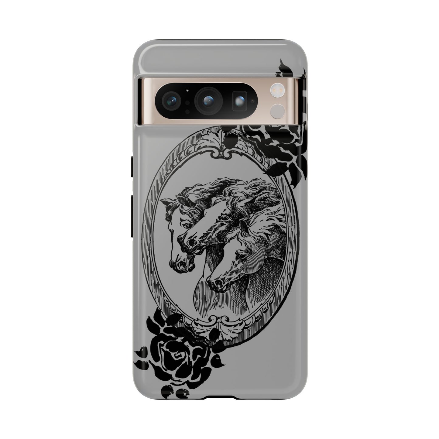 Cameo of Horses Google Pixel Tough Cases