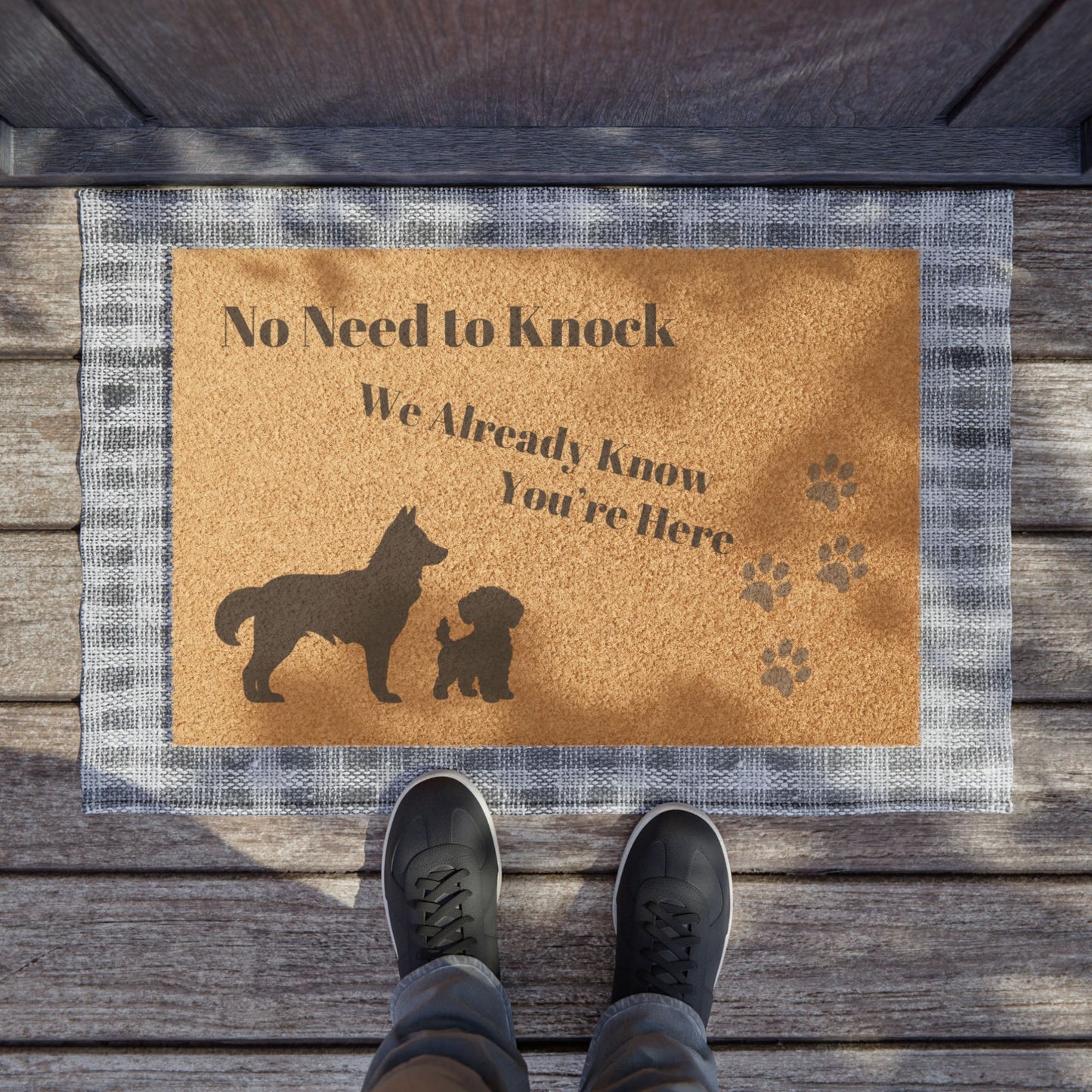 No Need To Knock Doormat