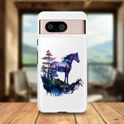 Indigo Mountain Horse Google Pixel Tough Case