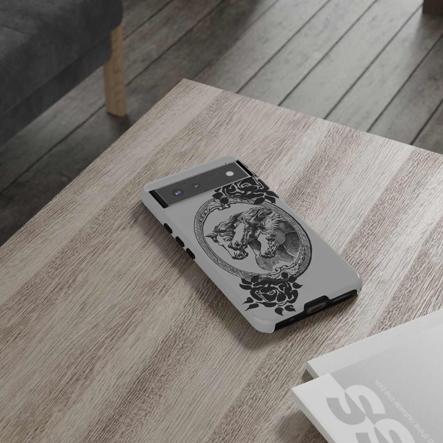 Cameo of Horses Google Pixel Tough Cases